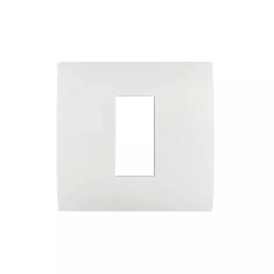Schneider Zencelo 1 M Grid & 1 M Cover Plate White