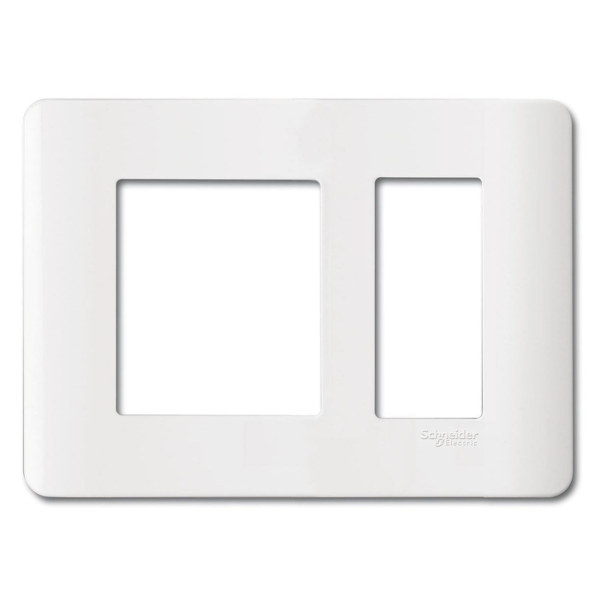 Schneider Zencelo 3 M Grid & 3 M Cover Plate White