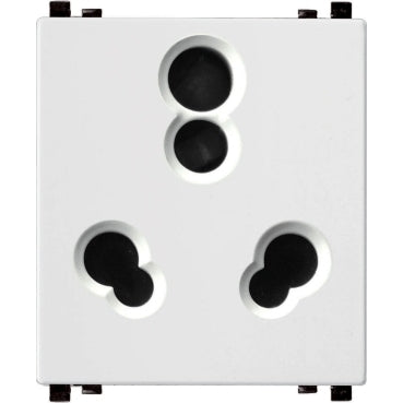 Schneider Zencelo 16A 3 Pin Socket IN8426/16-WH