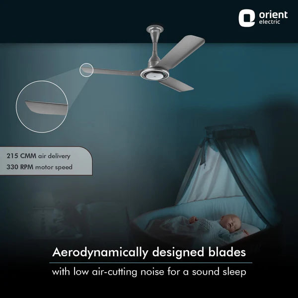 Orient Electric I-Float 1200mm BLDC Ceiling Fan (Space Grey)