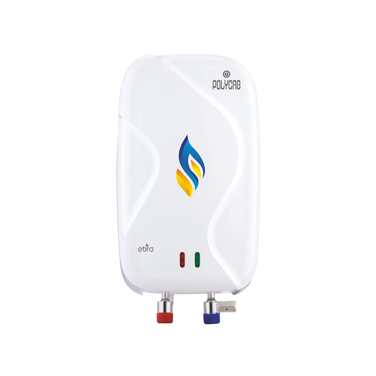 Polycab Etira 1Ltr 3 Kw Electric Instant Water Heater Geyser (White)