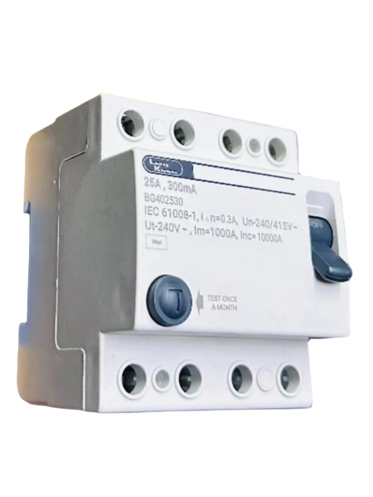 Lauritz Knudsen Exora RCCB 25A FP 240V AC 30mA