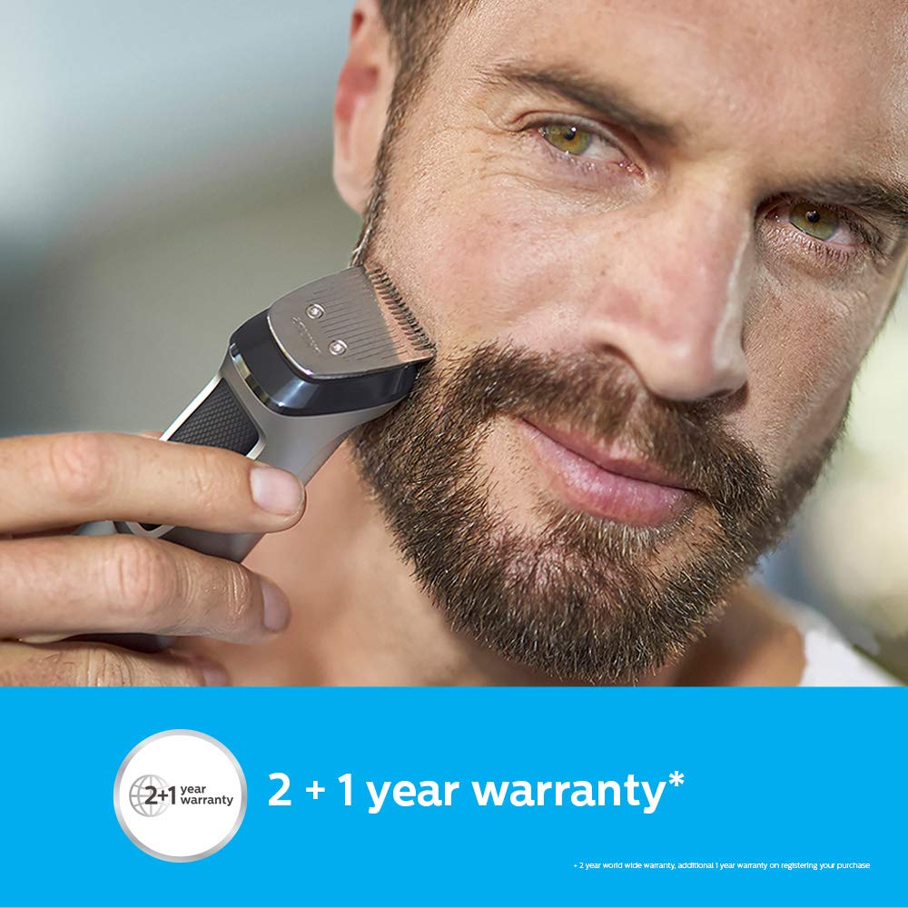 Philips Multi Grooming Kit MG7715/65, 13-in-1 Face, Head and Body - All-in-one Trimmer