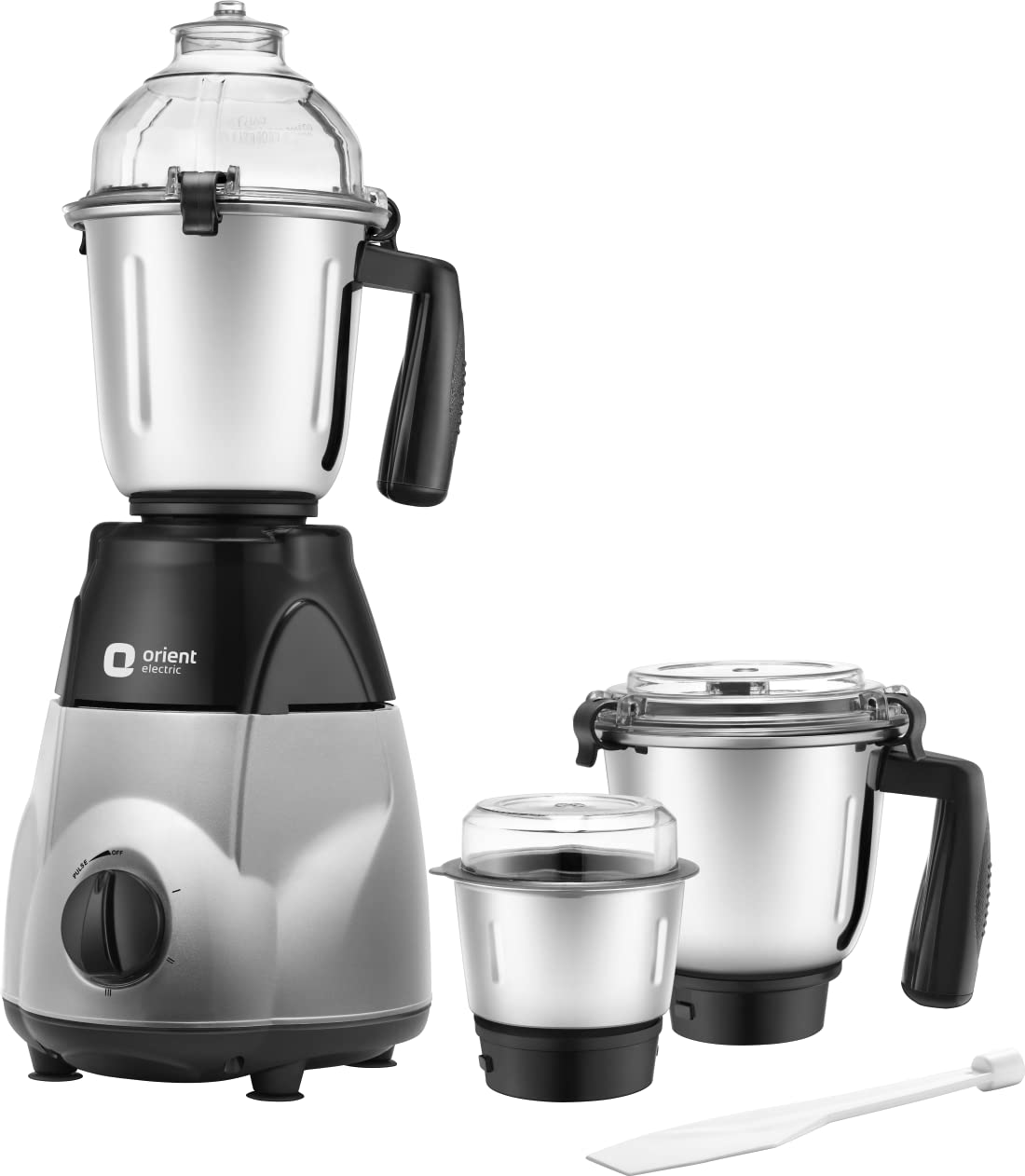 Orient Electric Chef Special 1200-Watts 3 Jar Mixer Grinder (Black & Silver)