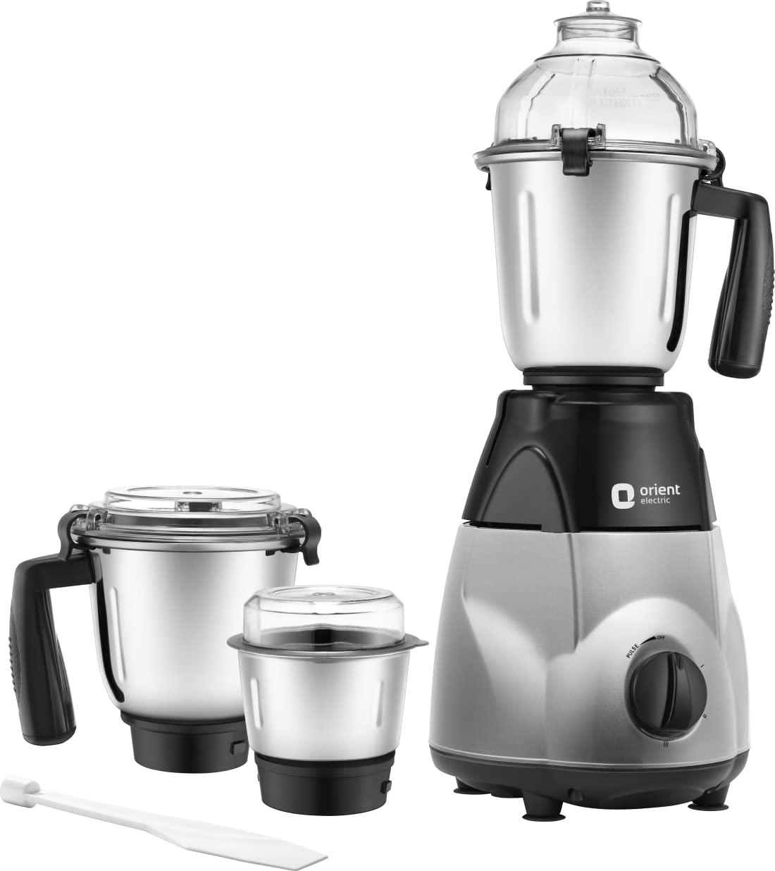 Orient Electric Chef Special 1200-Watts 3 Jar Mixer Grinder (Black & Silver)