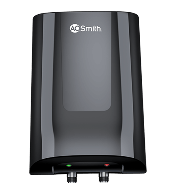AO Smith Minibot 3-Litre Instant Water Heater Geyser (Black, Free Installation)