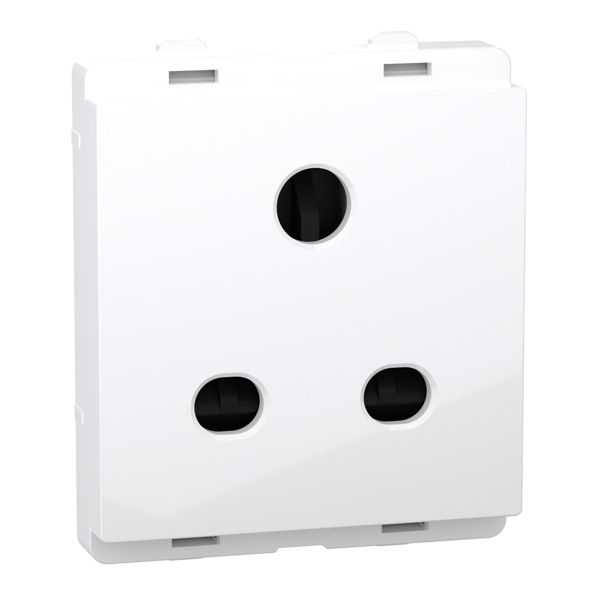 Schneider Livia 10A 2/3 Pin Socket Outlet with Shutter P2005-White