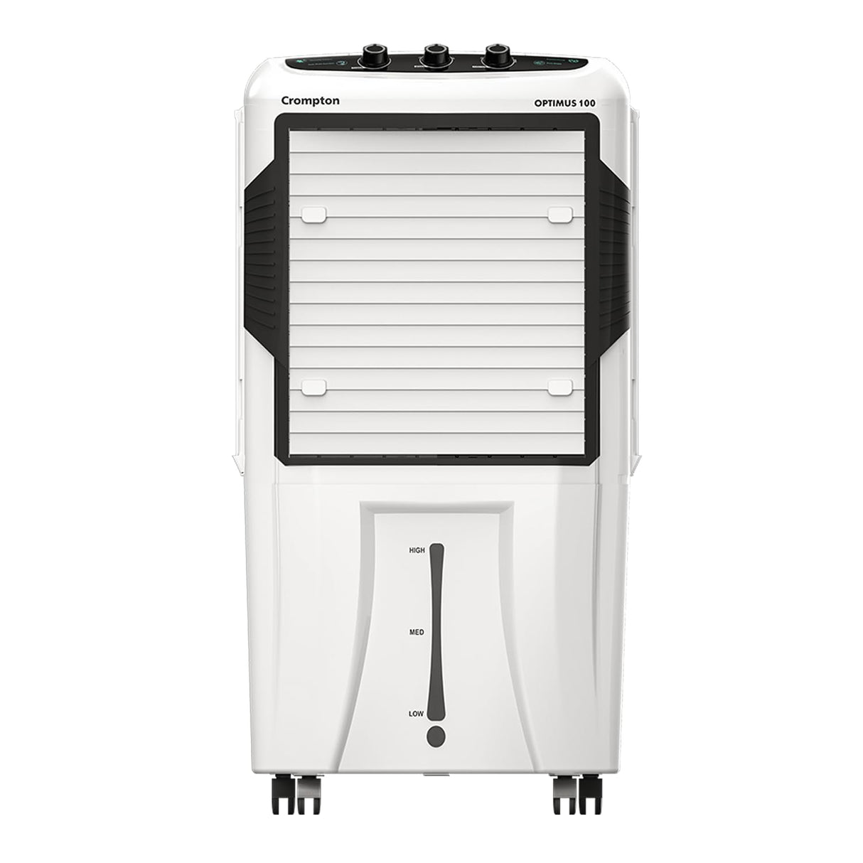 Crompton air cooler on a white background