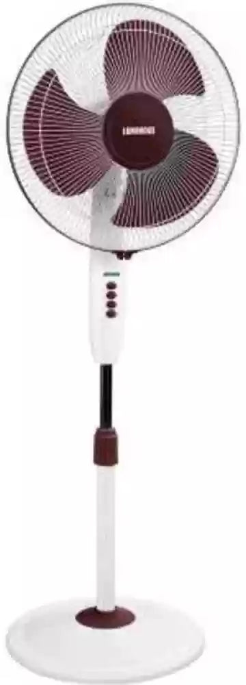 LUMINOUS Speed Max High Speed 400 mm 3 Blade Pedestal Fan (Burgundy)