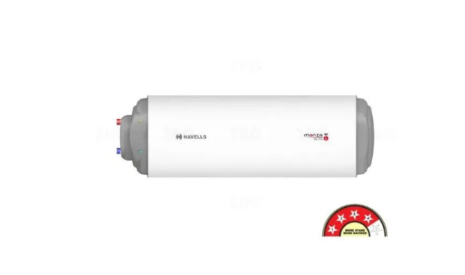 Havells Monza Slim I 25-Litre Storage Water Heater (White) LHS