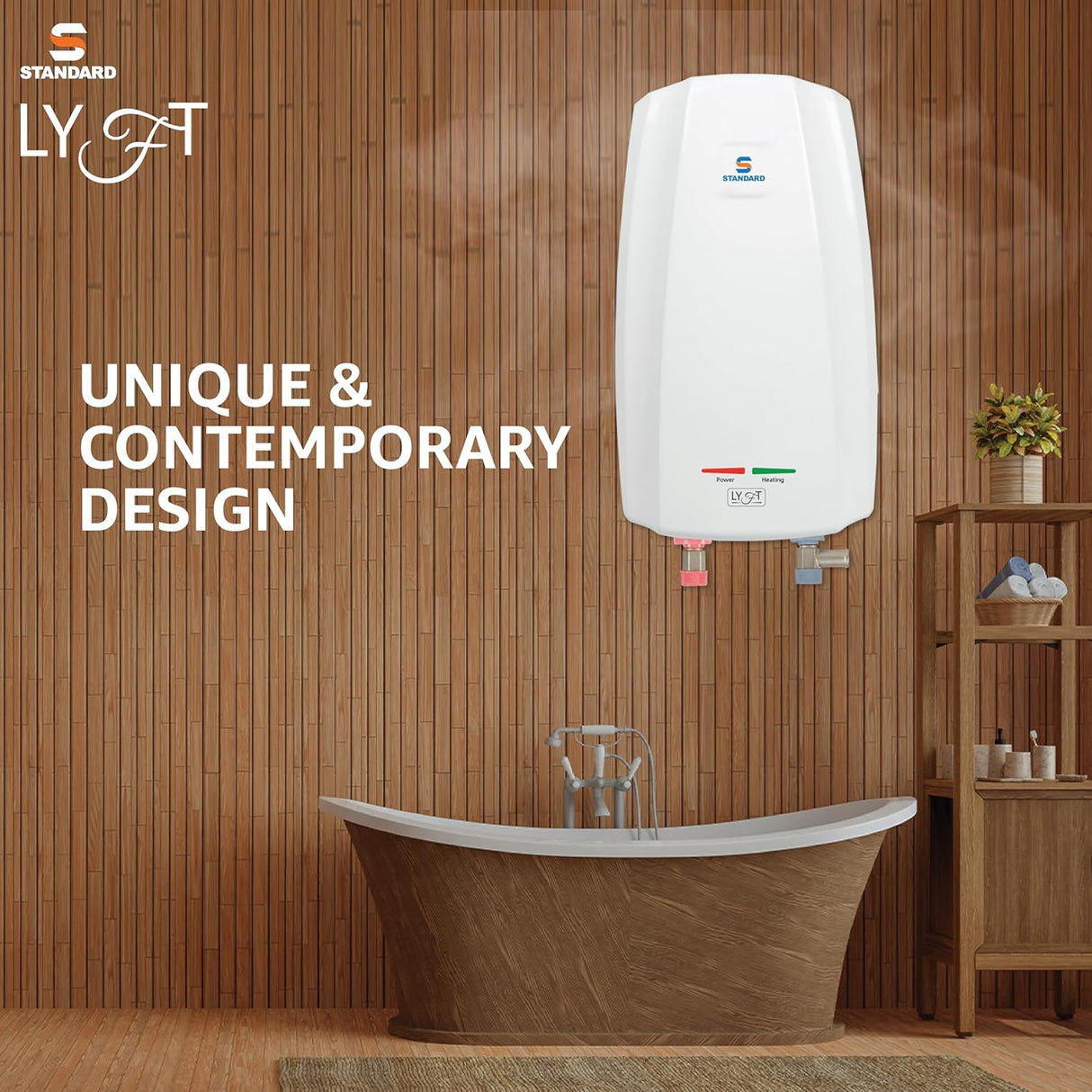 Havells Standard Lyft 3 Litre Instant Water Geyser (White)