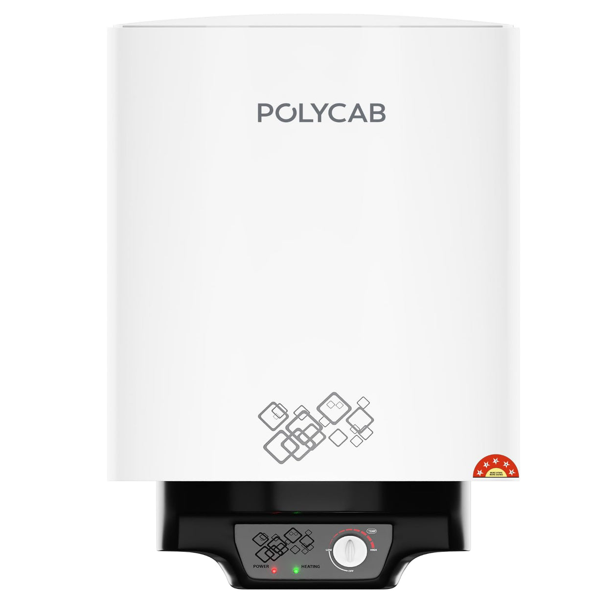 Polycab Celestia 10 Litre Storage Water Heater Geyser (White)