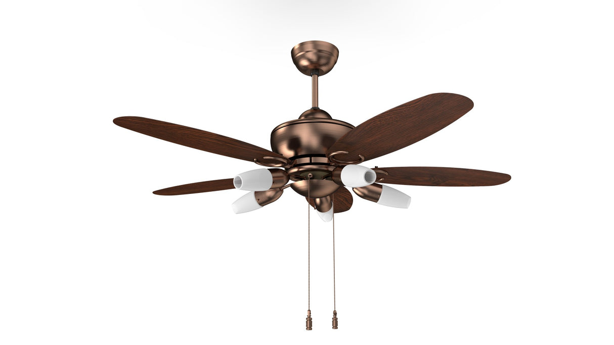 Polycab Superia SP02 BLDC 1200mm Underlight Ceiling fan (Antique Copper Rosewood)