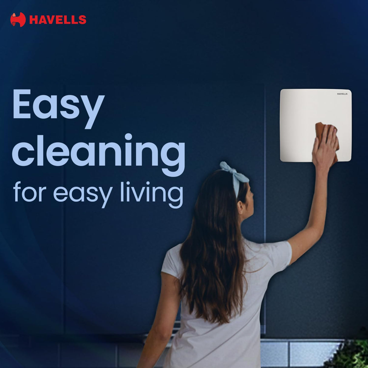 Havells Ventilair ZX 150mm Exhaust Fan | Strong Air Suction, Rust Proof Body (White)