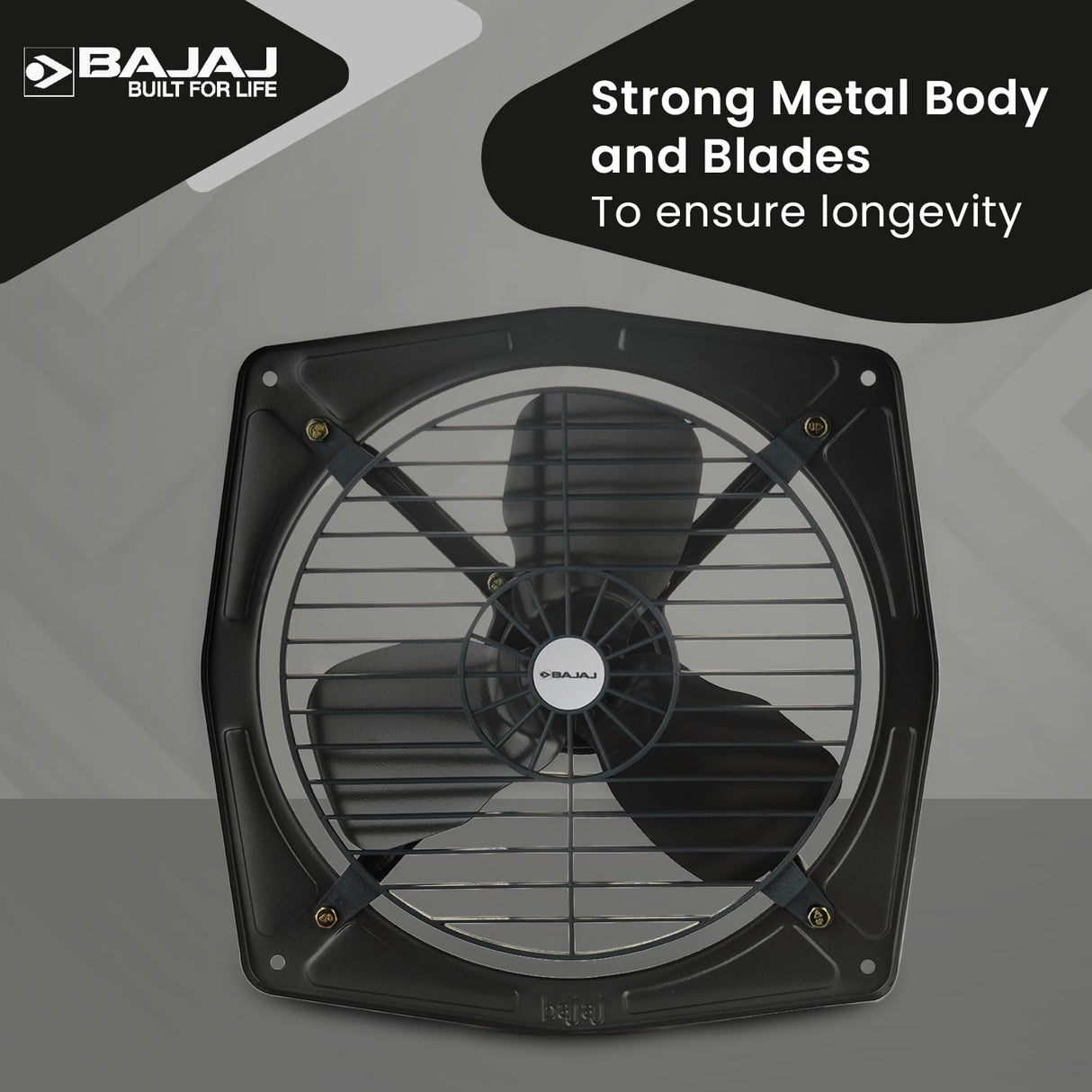 Bajaj Bahar 225mm Exhaust fan (Metallic Grey)