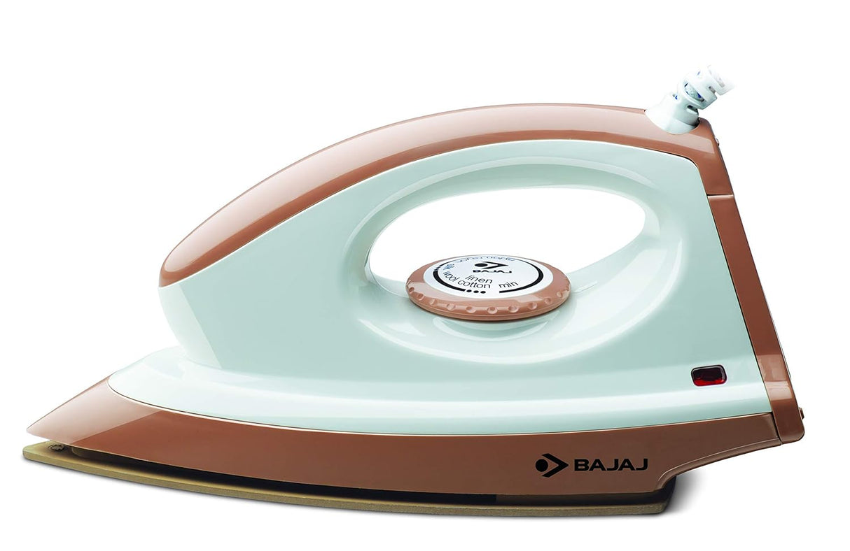 Bajaj ABS Majesty Canvas 1000 Watt Dry Iron (Brown)