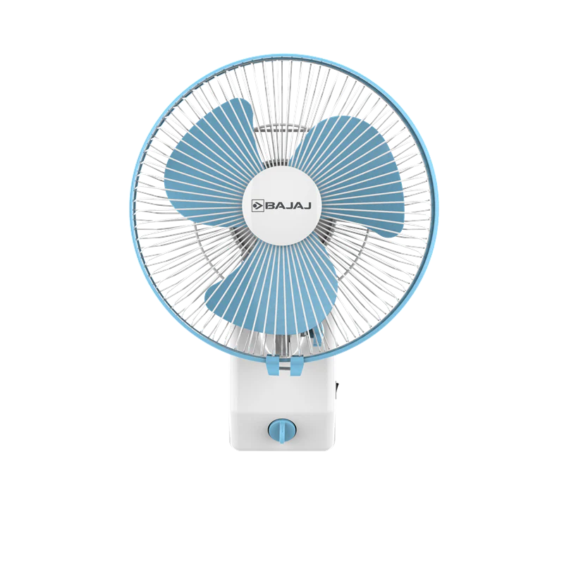 Bajaj Instabreeze 230mm Multipurpose Fan (Table Cum Wall Fan, Blue)