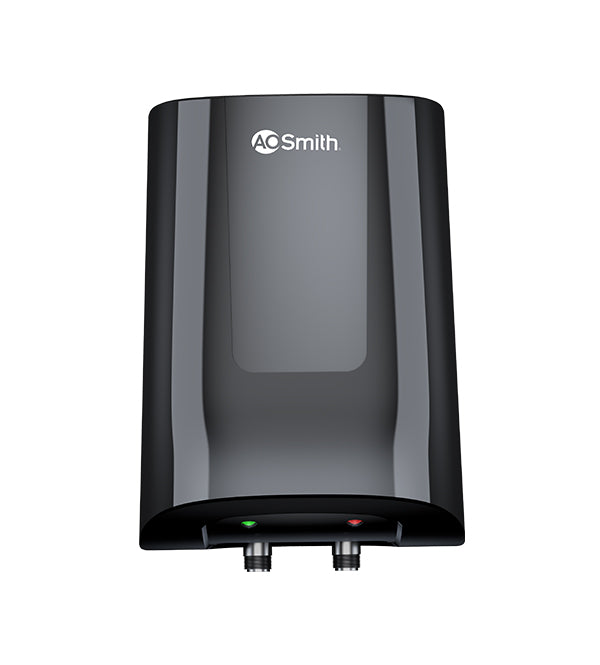 AO Smith Minibot 3-Litre Instant Water Heater Geyser (Black, Free Installation)