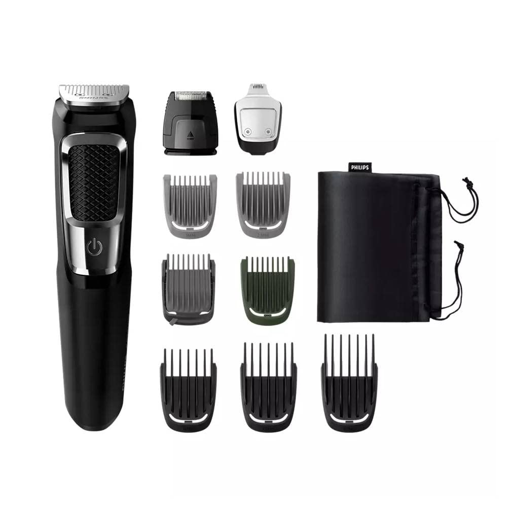 PHILIPS MG3750/33 Grooming Kit 60 min Runtime 11 Length Settings (Black)