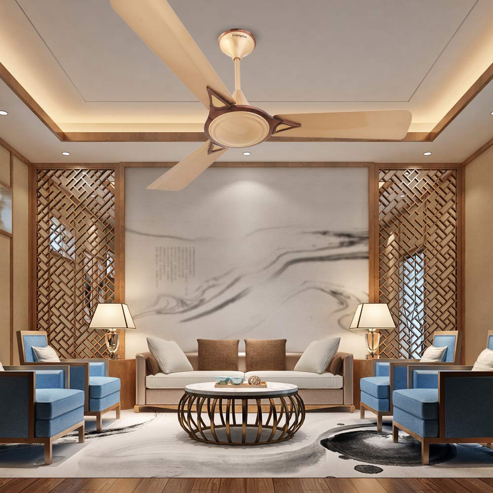 Crompton Avancer Prime 1200 mm Decorative Ceiling Fan (Coco Gold)