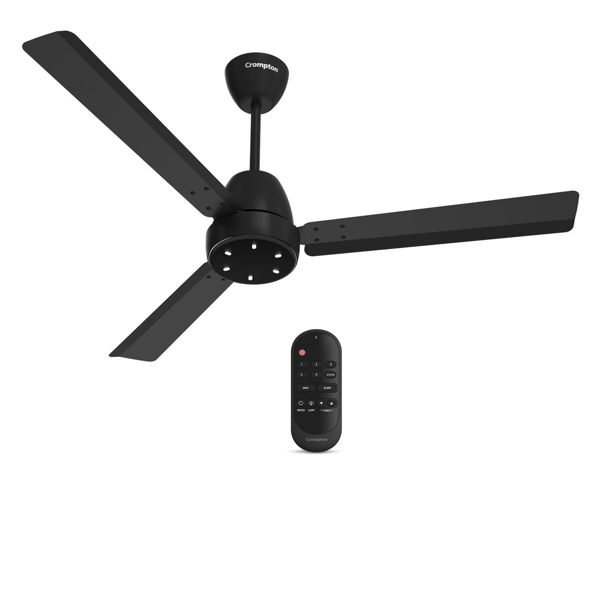 Crompton Energion Niteo 1200 mm BLDC Ceiling Fan (Matte Black)