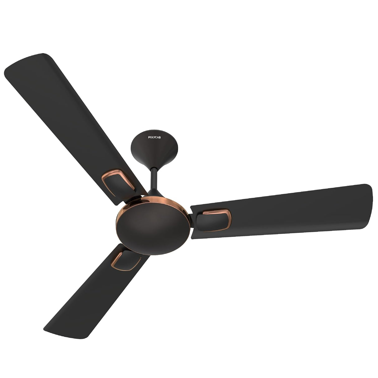 Polycab Aerobliss 1200 mm Ceiling Fan (Onxy Black)