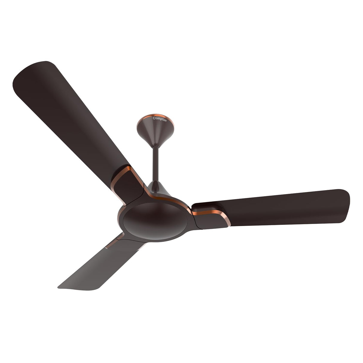 Crompton Premion Avancer Swirl 1200mm Ceiling Fan (Americano Brown)