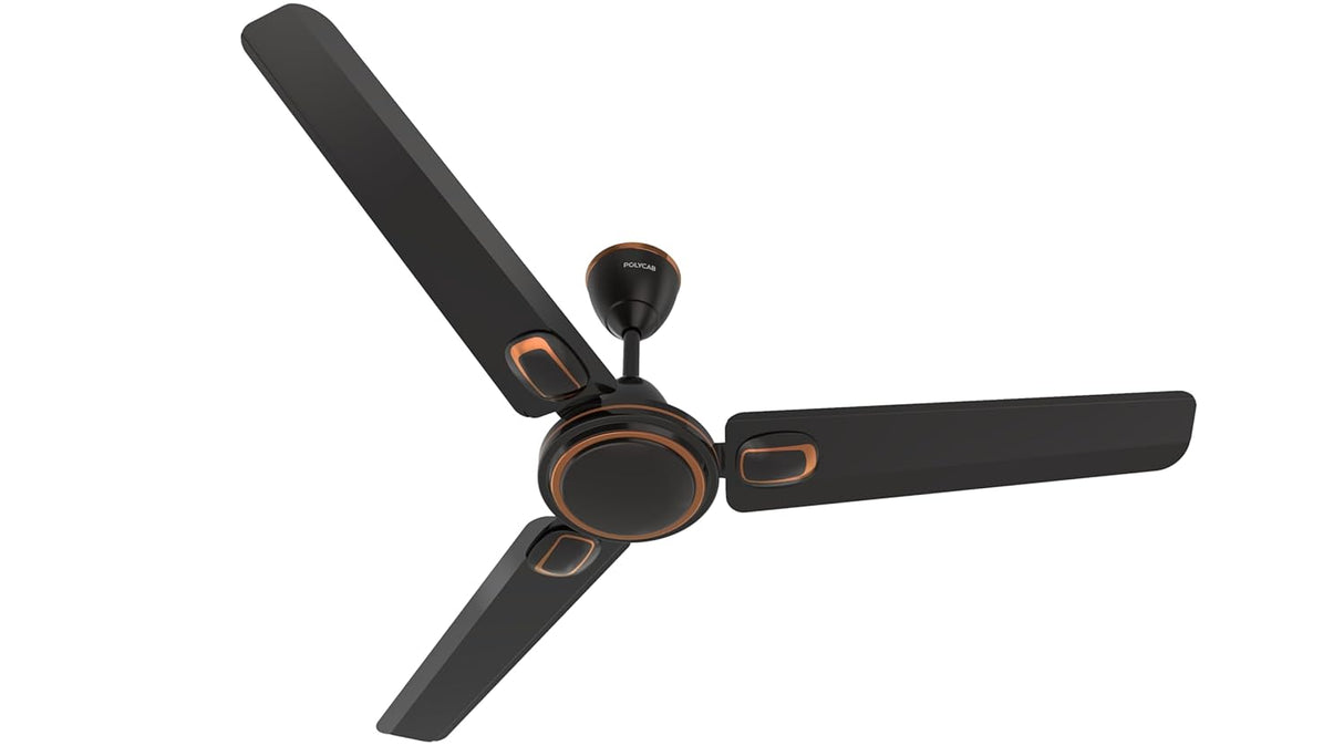 Polycab Superb Plus 1200mm Ceiling Fan (Smoke Brown)