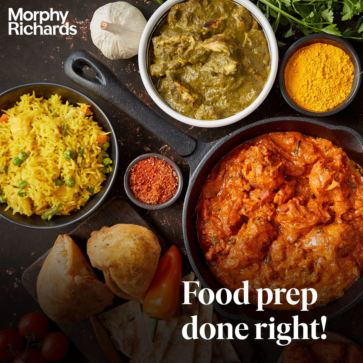 Morphy Richards Icon Superb 750 Watts Mixer Grinder| 4 Stainless Steel Jars (Silver & Black)