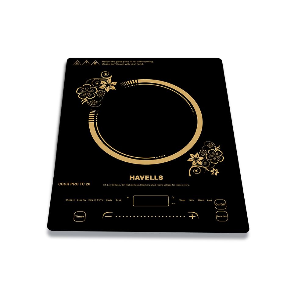 Havells Cook Pro TC20 2000W Induction Cooktop | Black