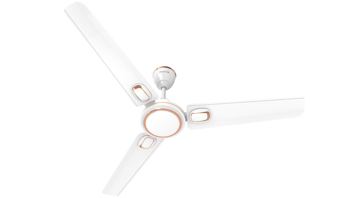 Polycab Superb Plus 1200mm Ceiling Fan (Snow White)