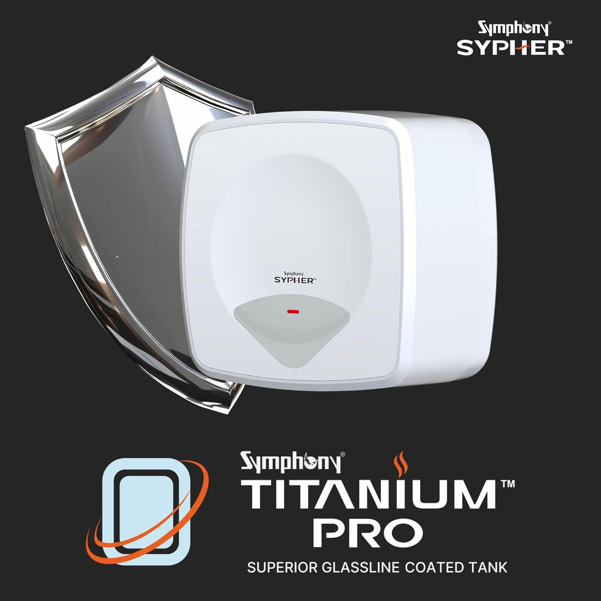 Symphony Sypher 15 Litre Storage Water Geyser