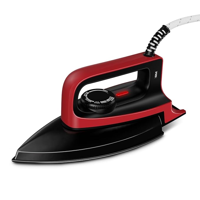 GM Alpha 1000 Watt Dry Iron (Red)