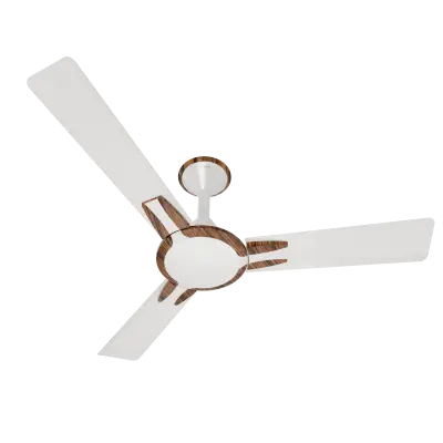 Polycab Elanza Neo 1200mm Designer Ceiling fan (Pearl White Wood)