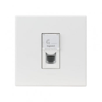 Legrand Arteor RJ11 Telephone Socket 1M White 573426