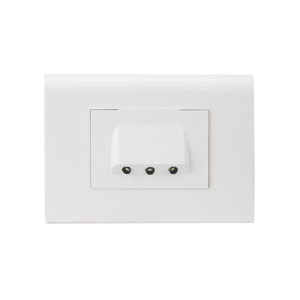 Legrand Myrius 3 Module Cover Plate White