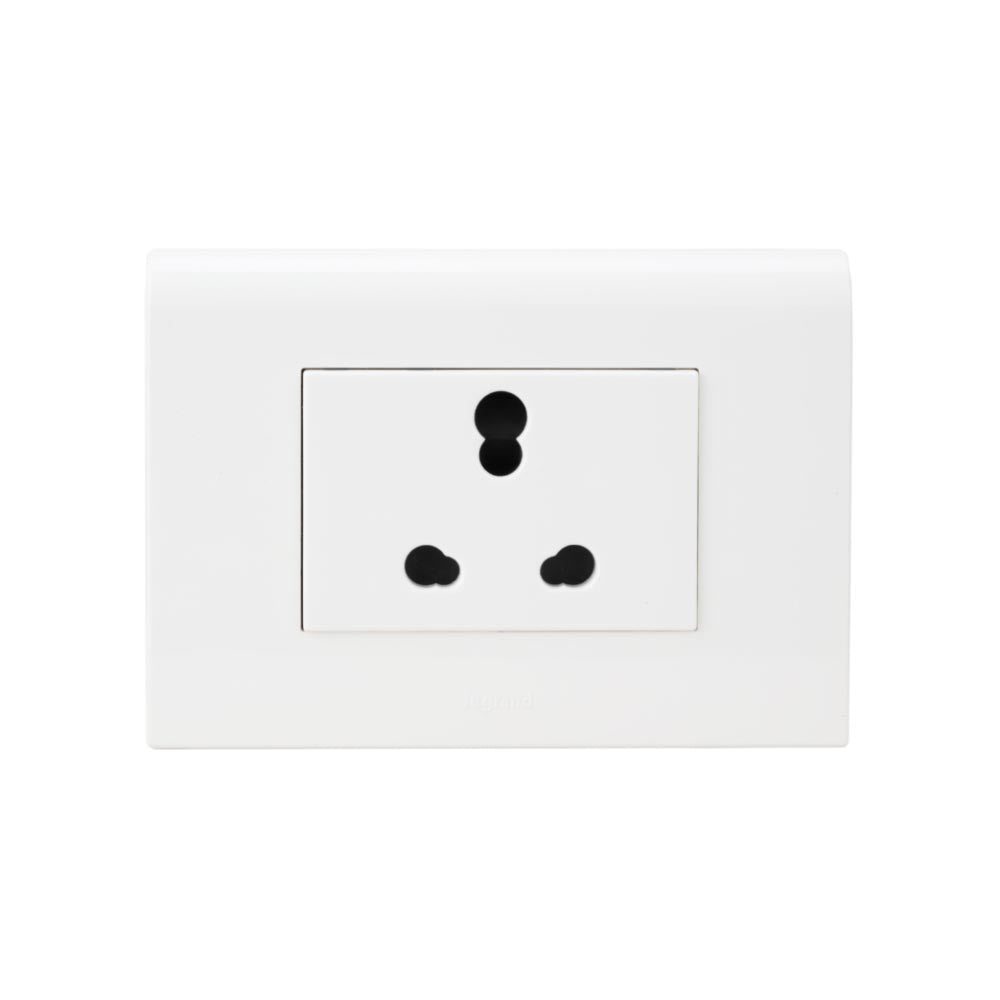 Legrand Myrius 3 Module Cover Plate White