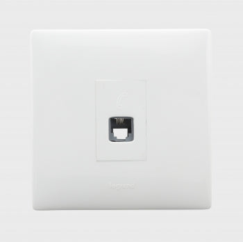 Legrand Mylinc 1 Module Cover Plate White