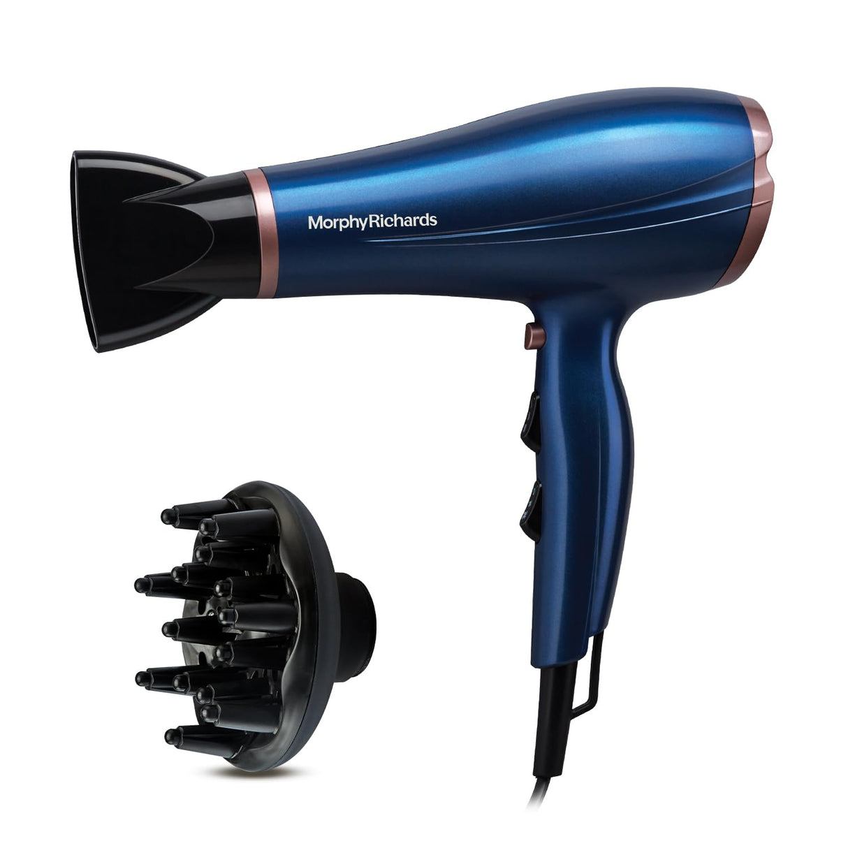 Morphy Richards Stylist Care 1900W Hair Dryer (Blue & Rose Gold)