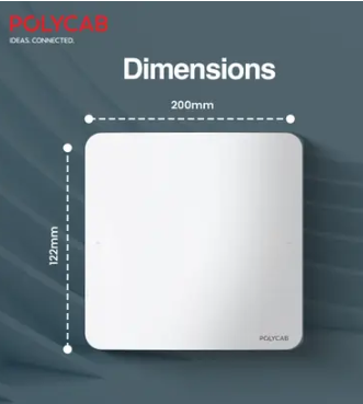 Polycab Freshobreeze 150 mm Exhaust Fan (White)