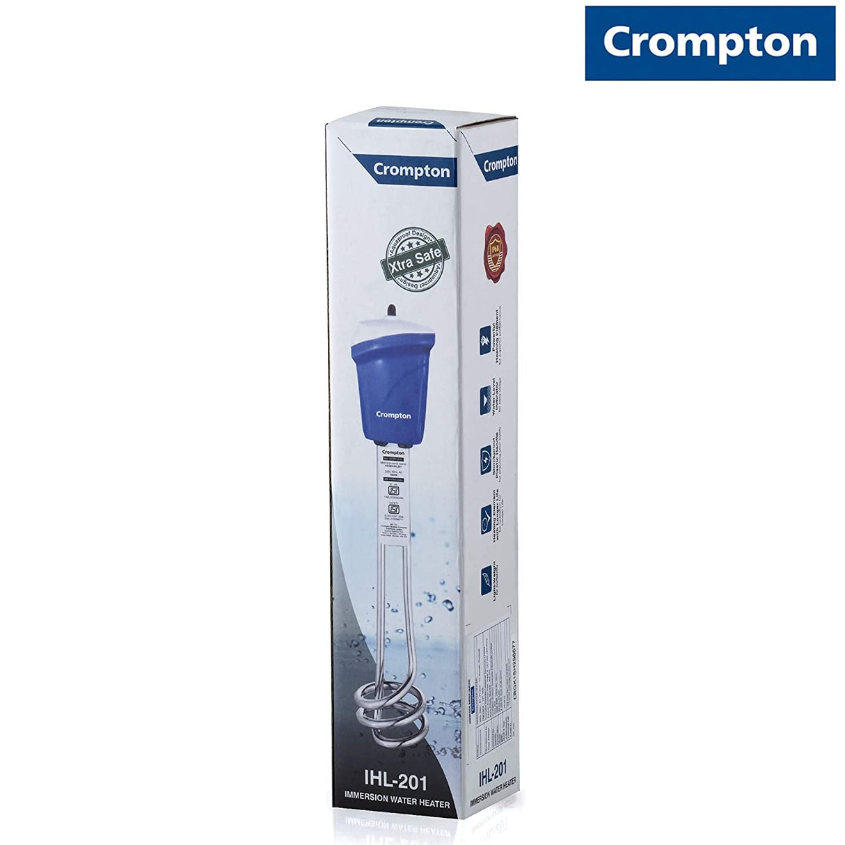 Crompton IHL 251 1500W Immersion Water Heater (Blue)