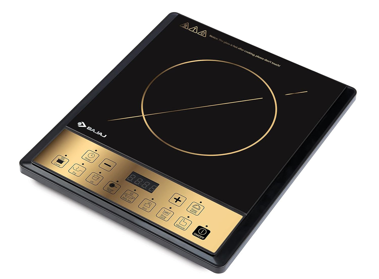 Bajaj 1900 W ICX 190TS Induction Cooktop Push Button (Black)