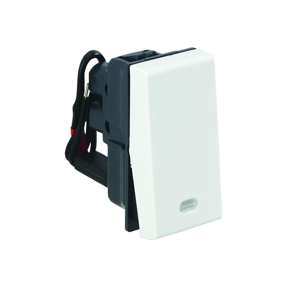 Legrand Myrius 16 A 1 Way Switch with Indicator 1M 673010