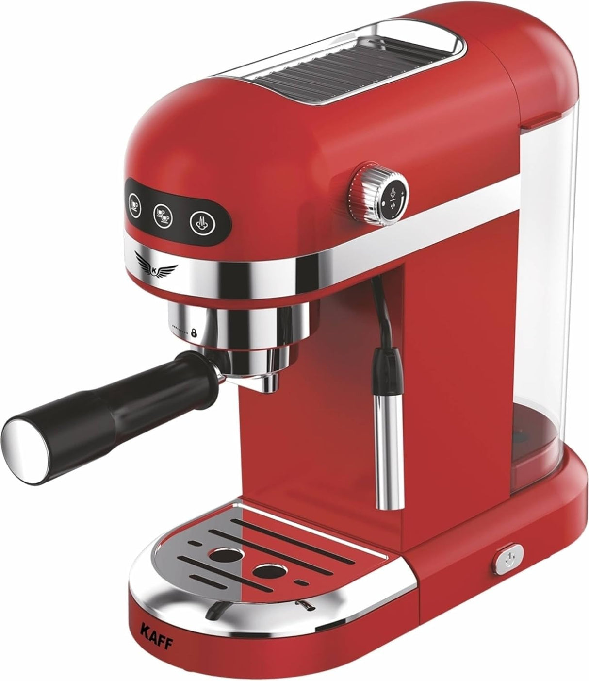 Kaff Fontana 1350 Watts Espresso Coffee Maker (Red)