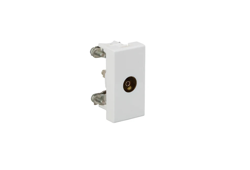 Legrand Arteor TV Socket Co-Axial 1M White 573425