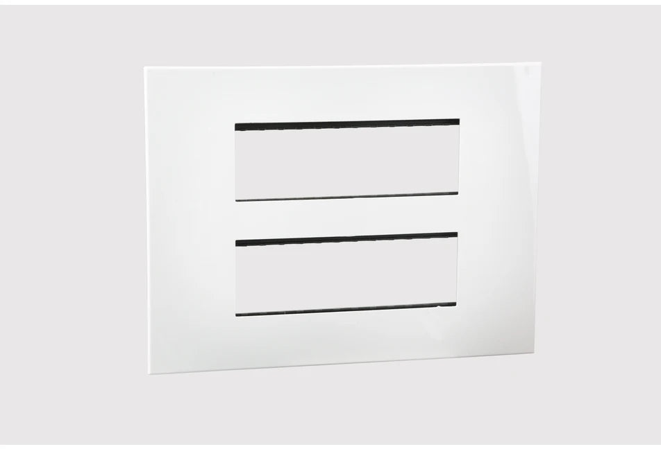 Legrand Arteor 12 Module Cover Plate White (6x2)