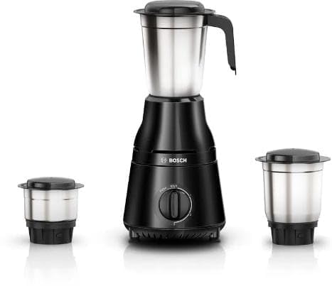 Bosch TrueMixx 3 Jars MG2213C1KI 500W Mixer Grinder (Black)