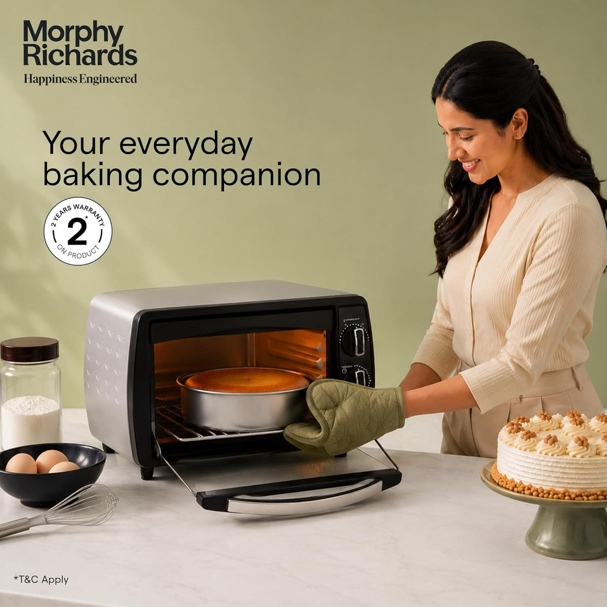 Morphy Richards 10BL Oven Toaster Griller (Grey)