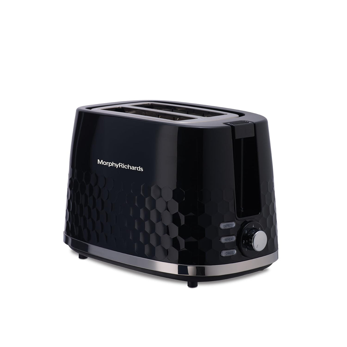 Morphy Richards 850 Watts Hive Series Pop Up Toaster With 2 Slice (Glossy Black)