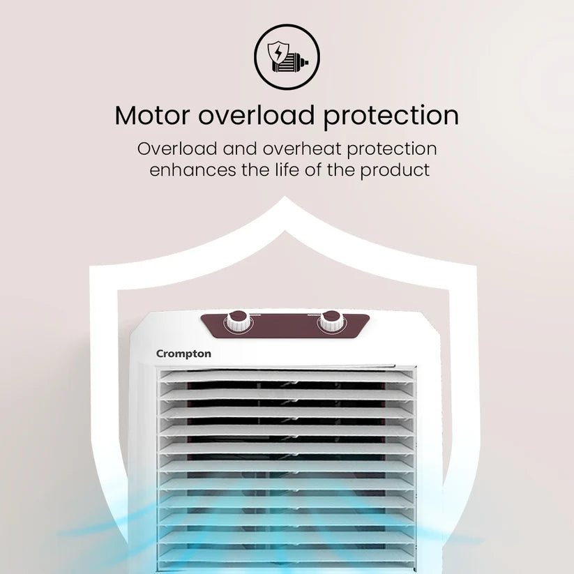 Crompton Marvel Neo 40-Litre Inverter Compatible Personal Desert Air Cooler